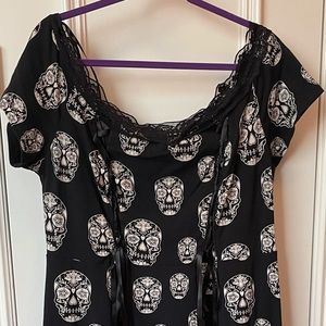 HiLo Round Neck Plus Size Dress